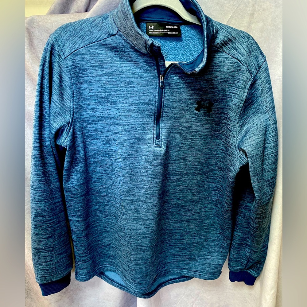 Under Armour Cold Gear. Medium. Blue Jacket.